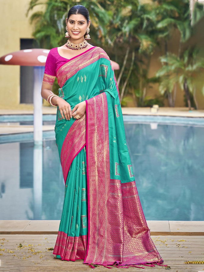 Shriprada Silk By Bunawat Silk Wedding Wear Sarees Wholesale In India